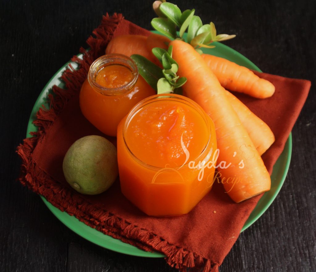 Carrot Jam